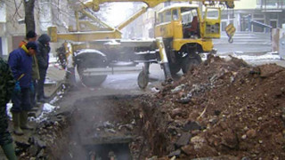 Авария остави центъра на София без топла вода