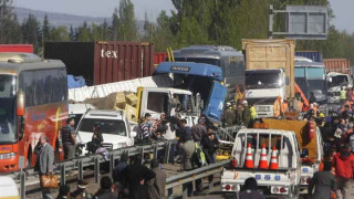 Верижна катастрофа взе 5 жертви