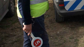 Всички автобуси на стенда за спирачки