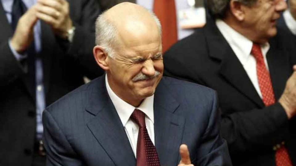 Папандреу спечели вота на доверие със 153:145 | StandartNews.com