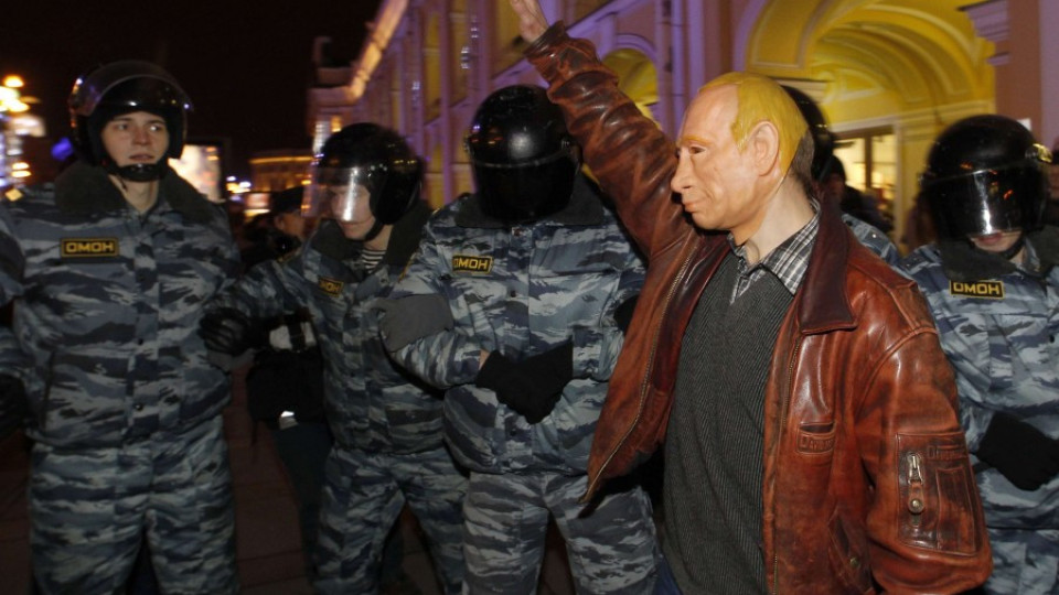 Арести на протеста на опозицията в Санкт Петербург  | StandartNews.com