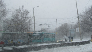 Ад в София, 40 трамвая блокираха центъра