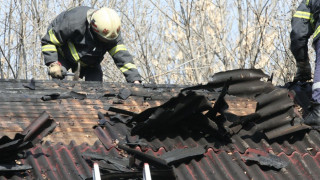 Пожар в пицария до зала "Универсиада"