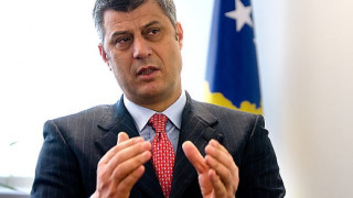 Хашим Тачи под броня у нас