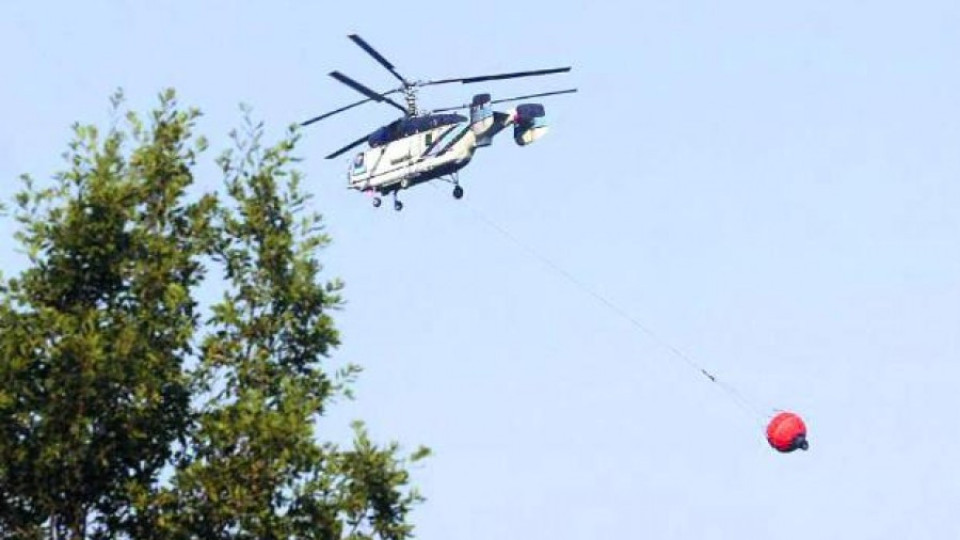 Два хеликоптера от Пловдив ще гасят пожара на Витоша | StandartNews.com