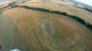 НЛО беляза нивите край Щип (ВИДЕО)