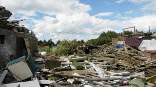 Торнадо отнесе 50 къщи в Полша