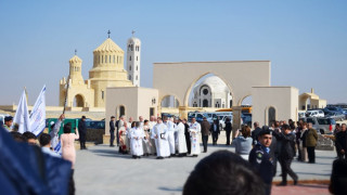 Наши тамплиери в двореца на крал Абдула