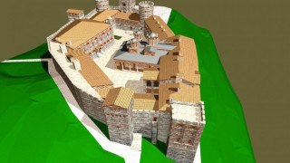 Архитект показа двореца на Асеневци в интернет