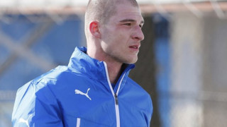 Чмовш с първа тренировка за "Левски"