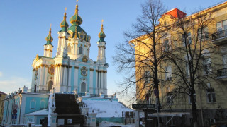 Киев отвъд барикадите (снимки)