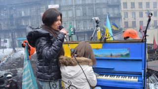 Руслана пя на барикадата