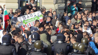 Бой между националисти и жандармерия в Пловдив