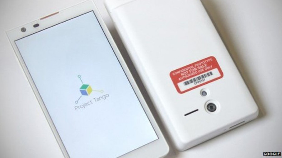 Google представи смартфон с 3D сензори | StandartNews.com