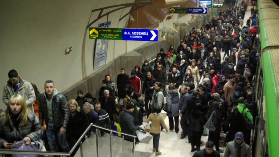 НСИ отчете ръст на пътуващите с метро | StandartNews.com