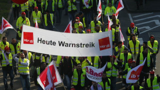 Отмениха стотици полети заради стачка на германски летища