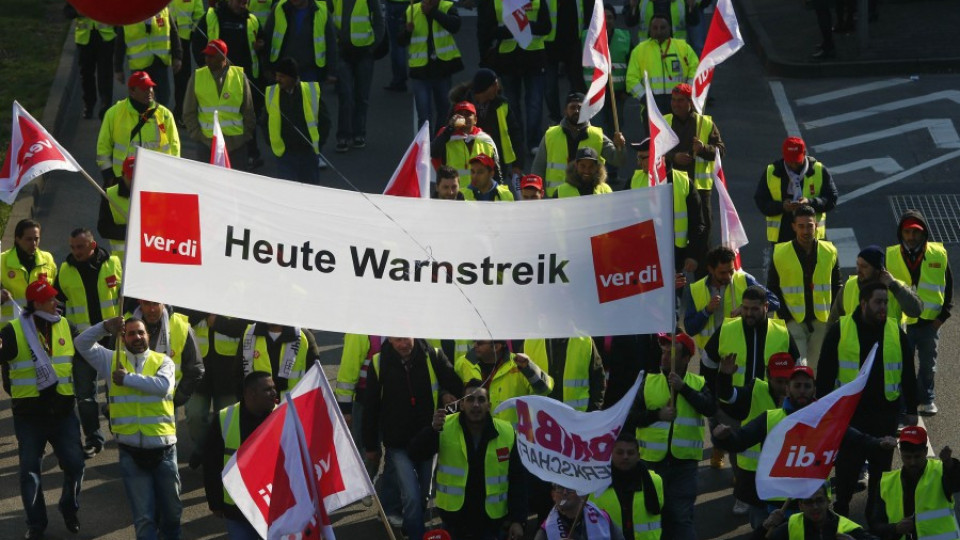 Отмениха стотици полети заради стачка на германски летища | StandartNews.com
