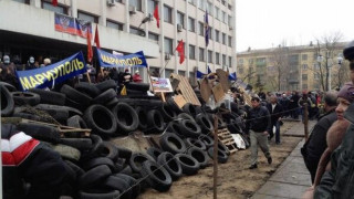 Про-руски активисти окупираха кметството в Мариупол