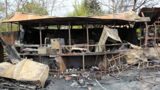 Пожар изпепели ресторант в Балчик