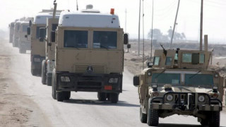 Ирак удари джихадистки конвой