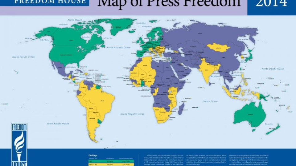 Свободата на медиите най-ниска за последните 10 години | StandartNews.com