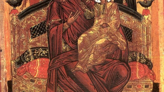 Освещават видинска икона в манастира Ватопед