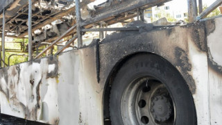 Отново се запали автобус в София