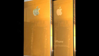iPhone 5 в злато и диаманти