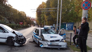 Помляха патрулка с жена в колапс