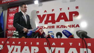Комунистите в Украйна изпревариха Кличко