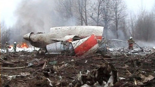 Бомба взривила самолета на Качински?