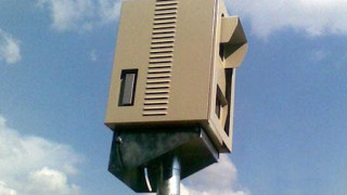 КАТ слага камера на Телевизионната кула