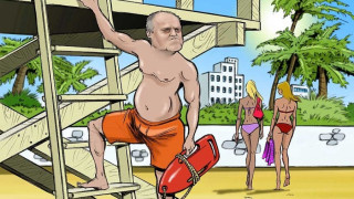 Мениджърът на Бербо стана спасител на плажа (снимки)