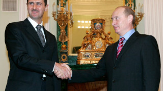 Асад прелетял над България