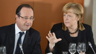 Меркел и Оланд вярват във федерация ЕС