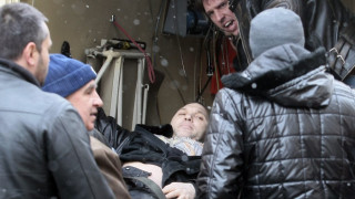 Баретата надупчен с 4 куршума