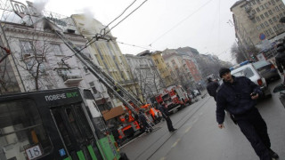 Полиция блокира центъра на София