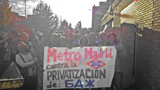 Испанци протестират против приватизацията на БДЖ