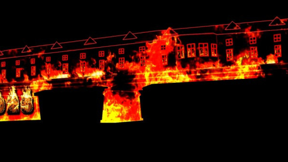 Мостът на Кольо Фичето горя в 3D анимация | StandartNews.com