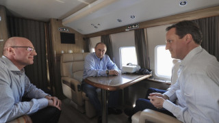 Путин тръгва на работа с хеликоптер 
