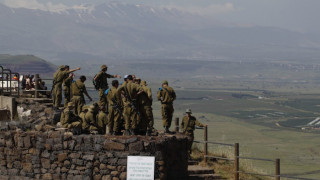 Израел и Сирия се обстрелваха на Голанските възвишения