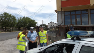 Полицаи и ученици патрулираха съвместно 