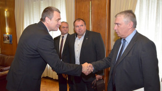 Цветлин Йовчев се срещна с МВР-синдикатите