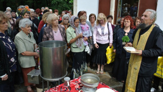 Молебен и курбан за Спасовден в Хасково