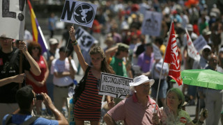 Протести на недоволство и в Испания