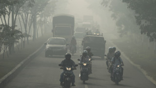 Безпрецедентно замърсяване на въздуха в Сингапур