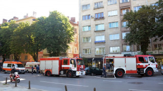 Пожар в жилищна кооперация в София