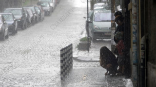 Пороен дъжд се изсипа в Пловдив, нанесе леки щети