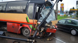 Седем жертви при катастрофа с български автобус в Украйна 