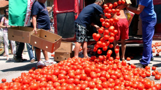 Крадци задигнаха домати и паметна плоча